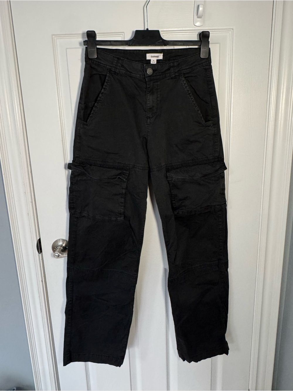 Garage Black Cargo Pants Size 3